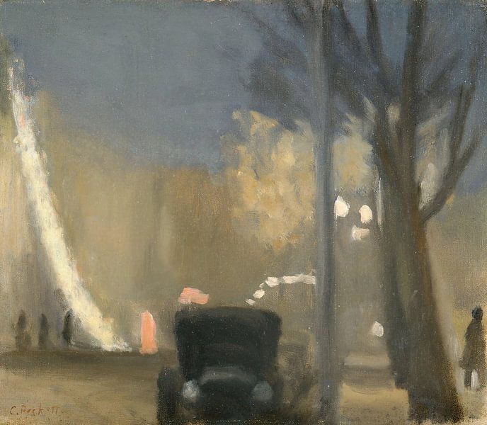 Clarice Beckett-Collins Street, Abend von finemasterpiece