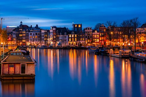 Amsterdam in the winter