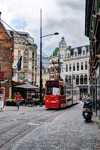 Innenstadt von Den Haag Niederlande