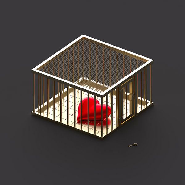 The Golden Cage by Jörg Hausmann