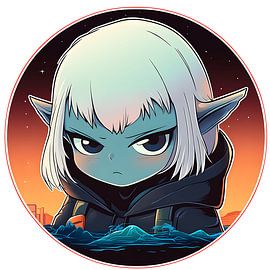 Starlight's Vow: The Guardian of the Tides by Vythryd Arts