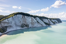 Krijtrotsen van Møns Klint Denemarken van Menno Schaefer