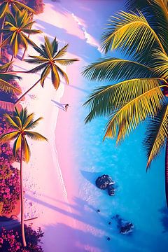 Fuchsia Dream Beach sur Bovi Okta