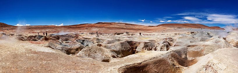 Die Schlammvulkane und Fumarole des Altiplanos in Bolivien von Roland Brack