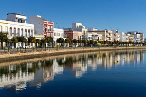 Reflexionen von Ayamonte, Spanien