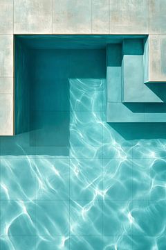 Silence dans le turquoise sur Tarik Natur Studio