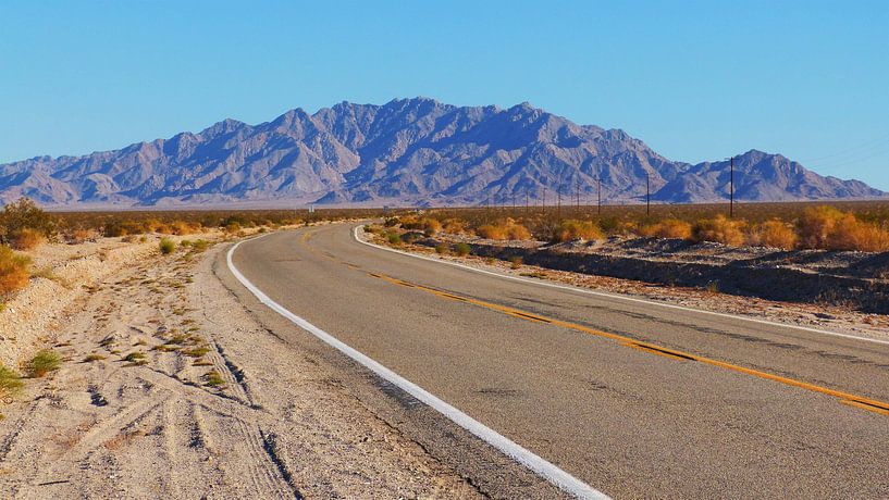 Street in Arizona van Marek Bednarek