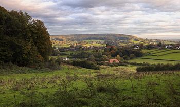 Atemberaubende Aussicht auf die Limburger Hügel
