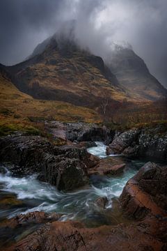 The Three Sisters in Glencoe, Scotland