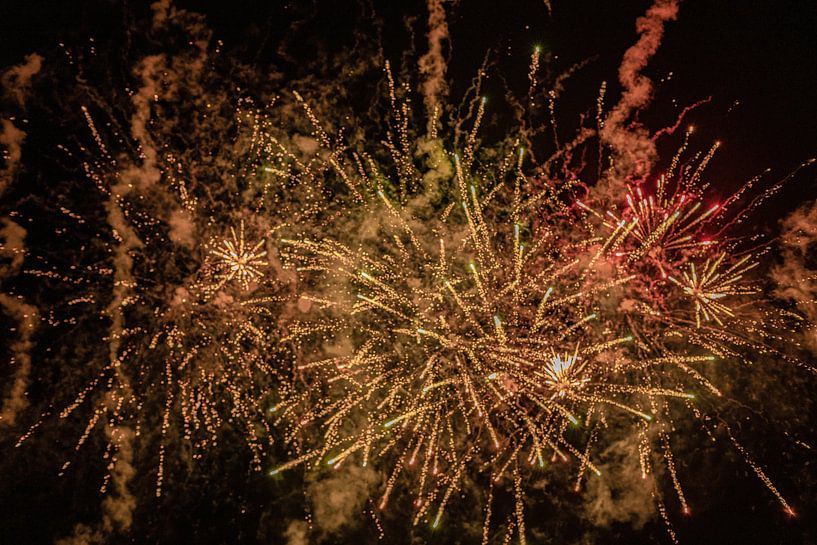 Silvesternacht. Feuerwerk. von Alie Ekkelenkamp