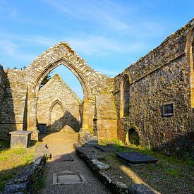 A l'intérieur du fabuleux Rock of Cashel en Irlande sur Thomas Zacharias