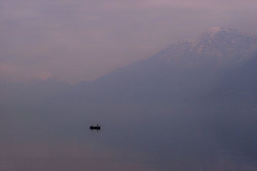 Pêcheurs en route pour l'heure du soir