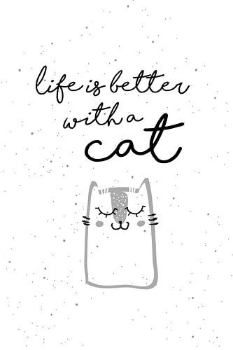 het leven is beter met een kat