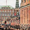 Schloss Christiansborg Slotsholmen Kopenhagen von Dorothy Berry-Lound