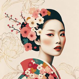 Asian Woman by J.O. Han