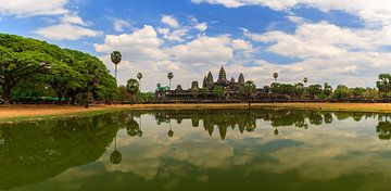 Panorama Angkor Wat, Cambodia by Henk Meijer Photography