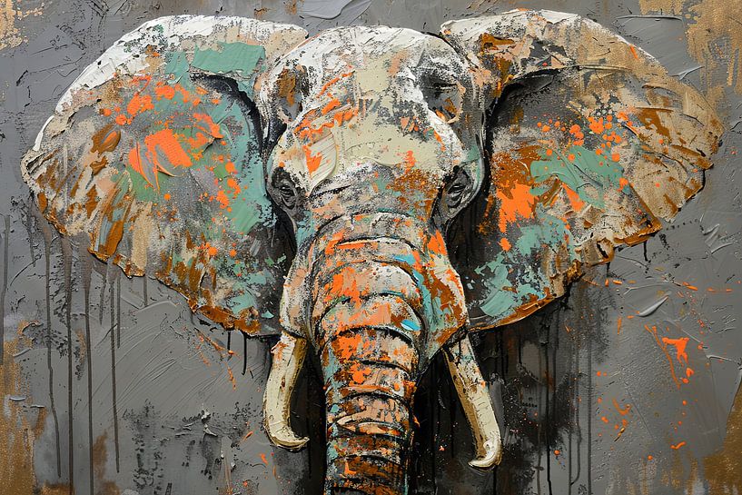 Elefant von Poster Art Shop