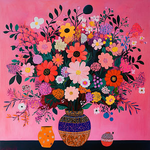 Stillleben mit Blumen