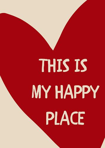Dit is mijn gelukkige plek Liefde