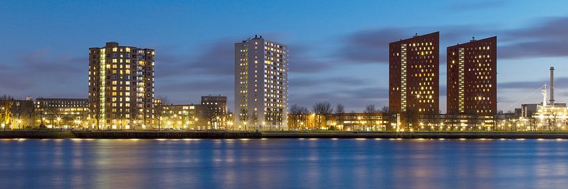 Skyline von Rotterdam von Miranda van Hulst