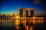Singapur, Marina Bay von Atelier Liesjes Miniaturansicht