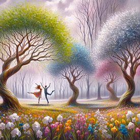 Tanz mit den Bäumen, der Frühling hält an von ¡ guay !