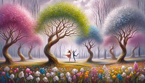 Dance with the trees, spring is in full swing