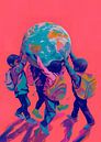 Kinderen dragen de wereld van Andreas Magnusson thumbnail