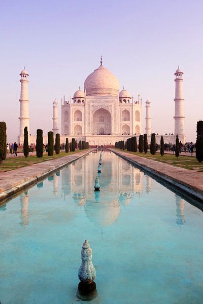 Taj Mahal, India van Pascal Lemlijn