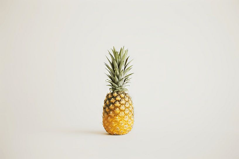 Minimalistische ananas van Poster Art Shop