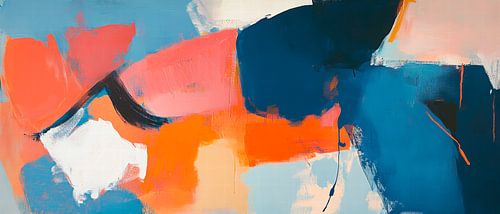 Abstracte kleurenexplosie - Modern ontwerp