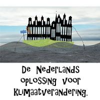 Klimaat crisis in Nederland.