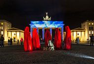 Das Brandenburger Tor Berlin in besonderem Licht von Frank Herrmann Miniaturansicht