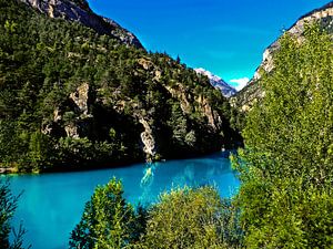 Blaues Wasser