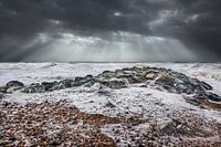 tempête en mer