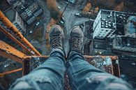 are at great lonely heights by Egon Zitter thumbnail