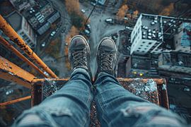 sind in großer einsamer Höhe