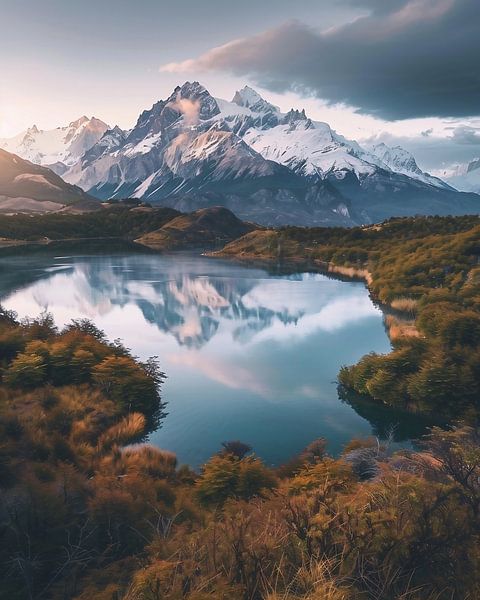 Herbstzauber am Wasser von fernlichtsicht