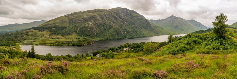 Panoramaaufnahme von Loch Shiel in den schottischen Highlands von Hans-Heinrich Runge