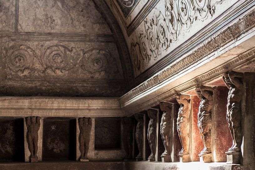 Badhuis in Pompeii van Wesley Flaman