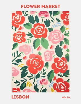 Blumenmarkt Lissabon
