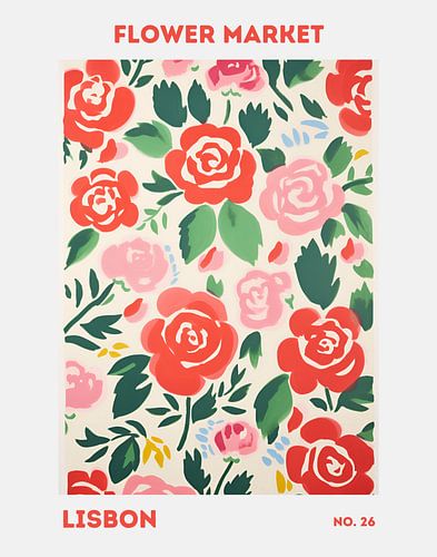 Bloemenmarkt Lissabon