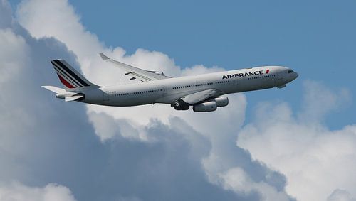 Airfrance Airbus A340 Sint Maarten
