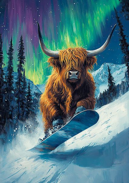 Highland Cow by Niklas Maximilian