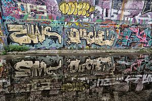 Réflexion sur la graffiti sur Jo Beerens