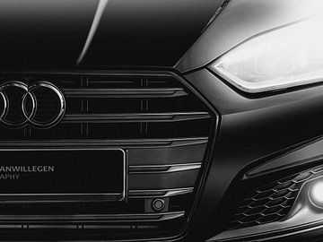 Audi S5 Close-up rechts van Maikel van Willegen Photography