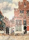 Straße von Vermeer von Lida Bruinen Miniaturansicht