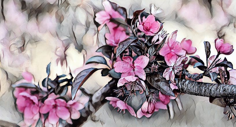 Fleur de cerisier japonais par Patricia Piotrak