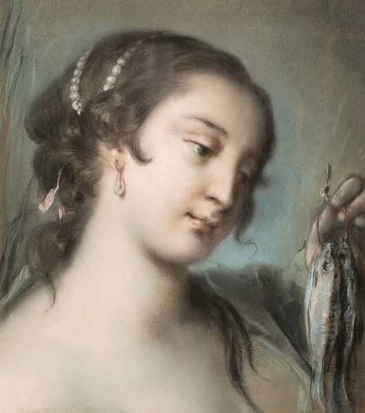 Water: Allegory of the Four Elements, Rosalba Carriera by Masterful Masters