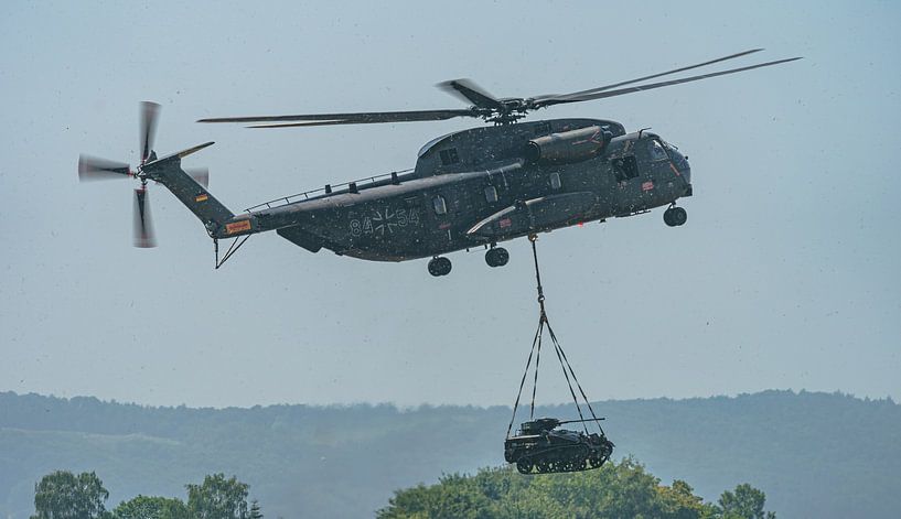 Sikorsky CH-53G helikopter van de Luftwaffe. van Jaap van den Berg